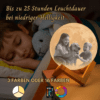 25 Stunden Personalisierte Mondlampe - Standard