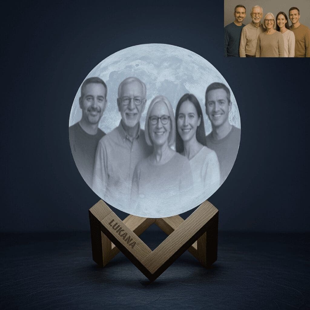 Personalisierte Mondlampe - Standard