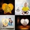 Personalisierte Mondlampe – Herz Personalisierte Mondlampe – Herz