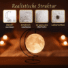 Personalisierte Mondlampe - Wandhalterung (1) Personalisierte Mondlampe - Wandhalterung